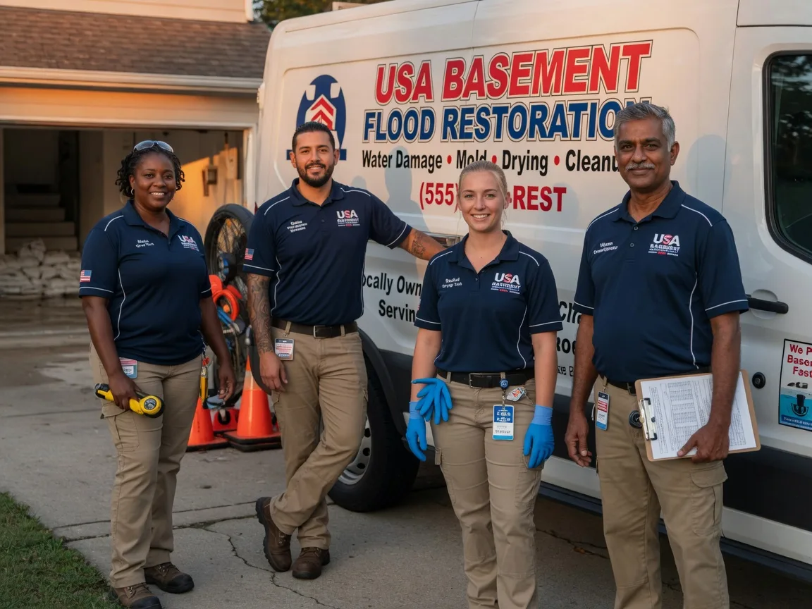 Basement Flood Cleanup company in Saltillo, MS